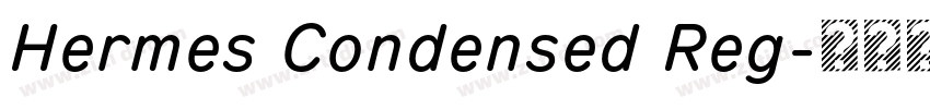 Hermes Condensed Reg字体转换